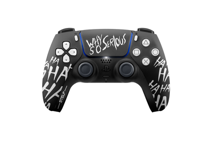 Controle Ps5 Ha Ha Ha com Grip Stelf (2 paddles)