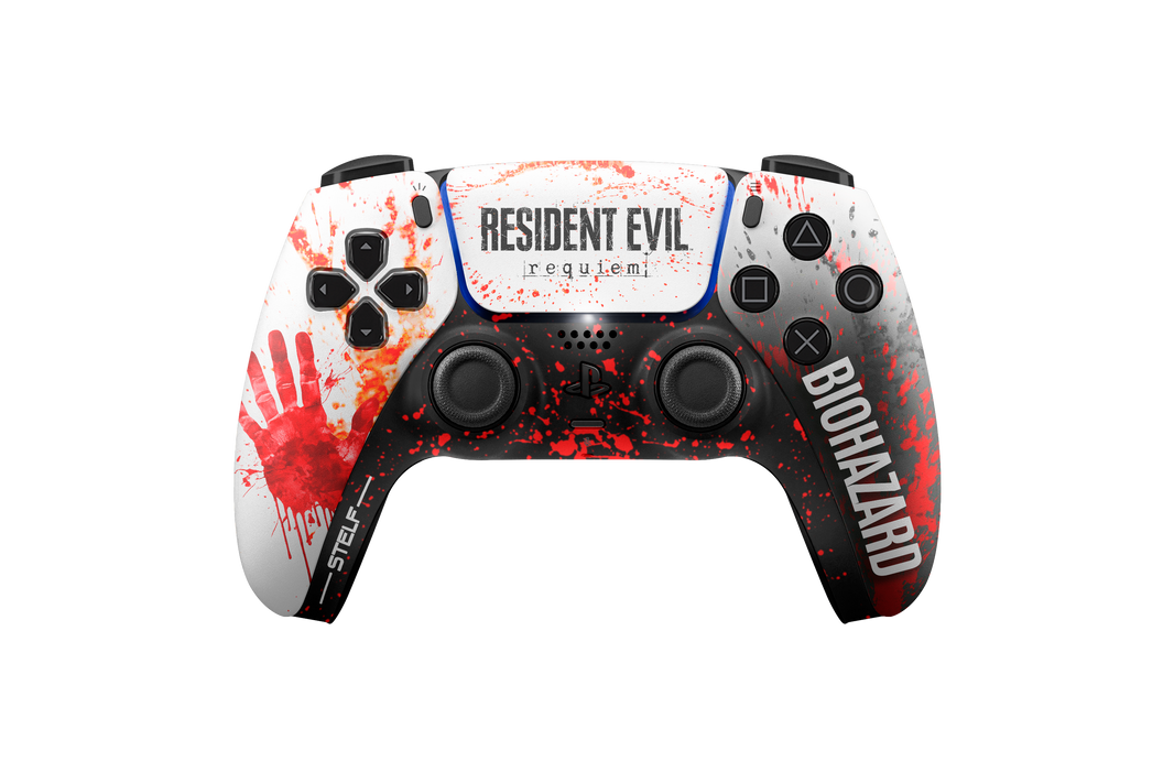 Controle Ps5 Resident Requiem casual controle sem paddles Stelf