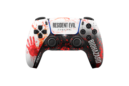 Controle Ps5 com Grip Resident Requiem Stelf (2 paddles)