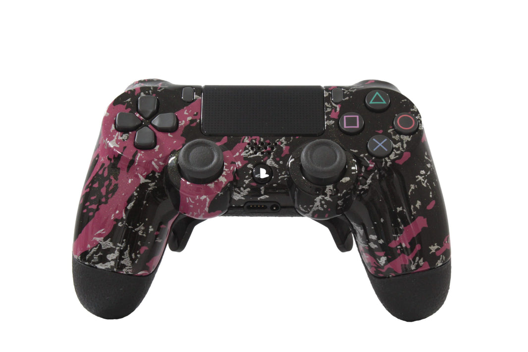 Controle Ps4 com Grip Abstract Pink Stelf
