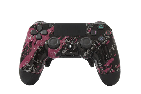 Controle Ps4 com Grip Abstract Pink Stelf