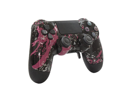 Controle Ps4 com Grip Abstract Pink Stelf