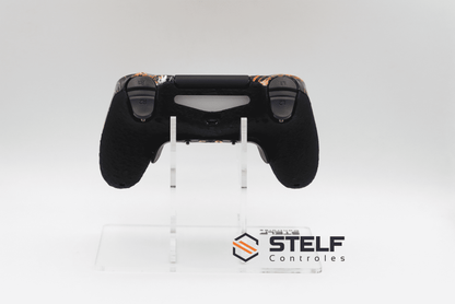 Controle Ps4 com Grip Limited Gold Abstract Light Stelf