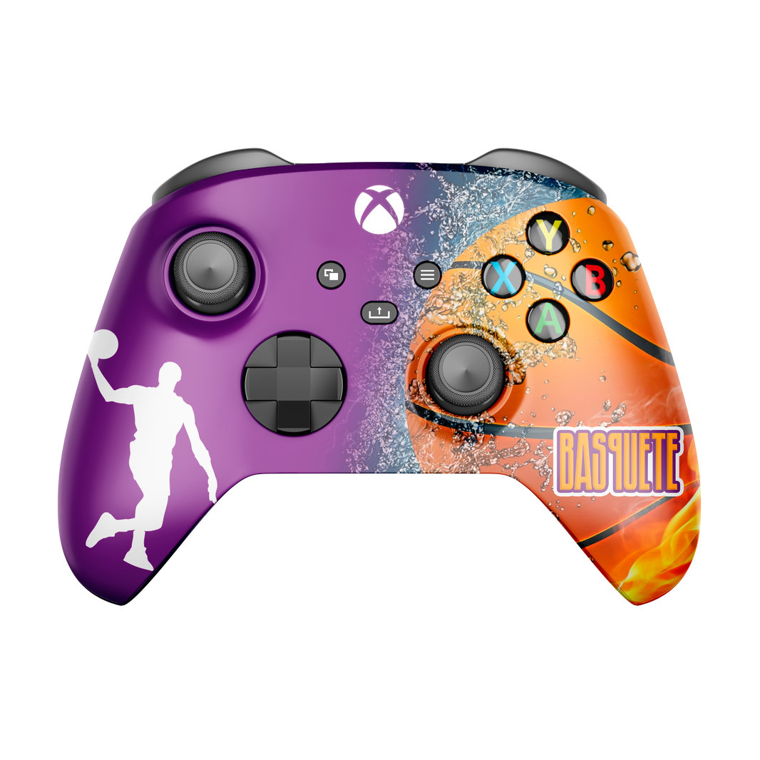Controle Xbox Series com Grip Basketball Elite Stelf