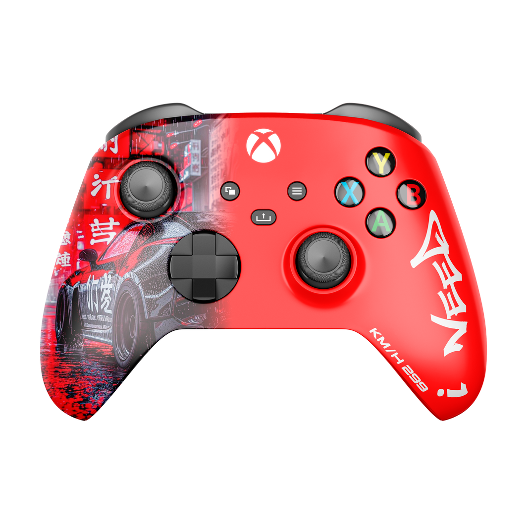 Controle Xbox Series com Grip Neon car Elite Stelf