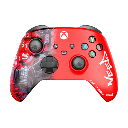 Controle Xbox Series Neon car com Grip Stelf