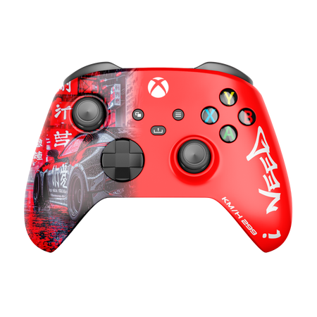 Controle Xbox Series Neon car com Grip Stelf