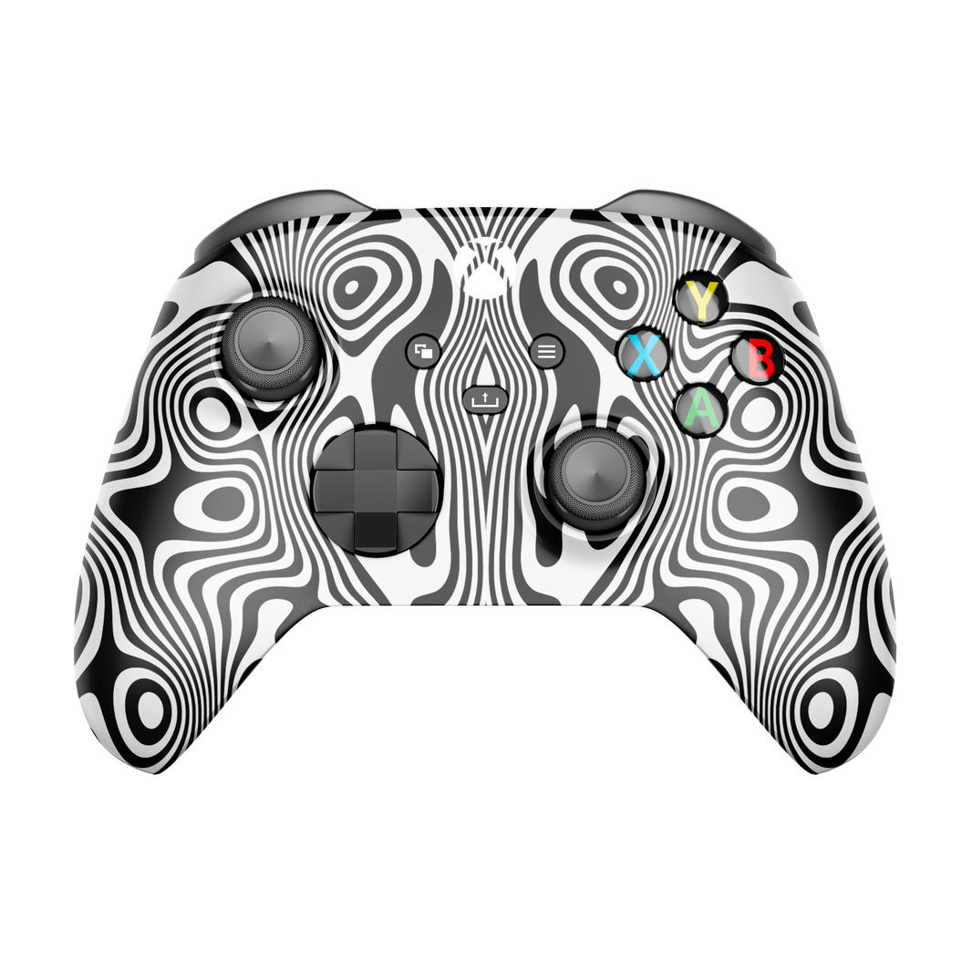 Controle Xbox Series com Grip Damascus Black Elite Stelf