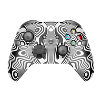 Controle Xbox Series com Grip Damascus Black Elite Stelf