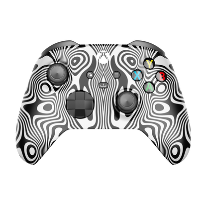 Controle Xbox Series com Grip Damascus Black Elite Stelf