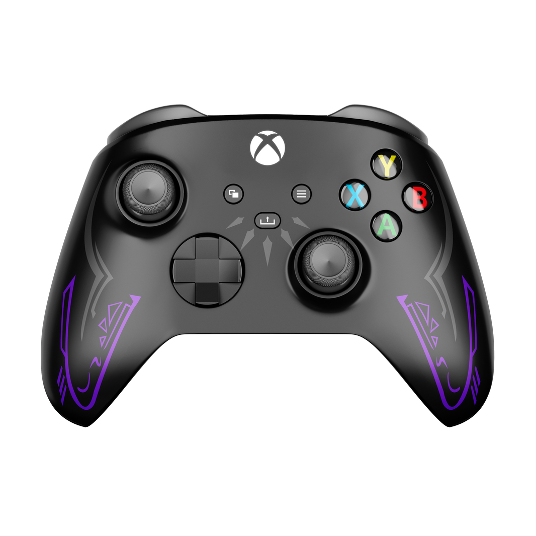 Controle Stelf Xbox Series Dark Panther Casual controle sem paddles
