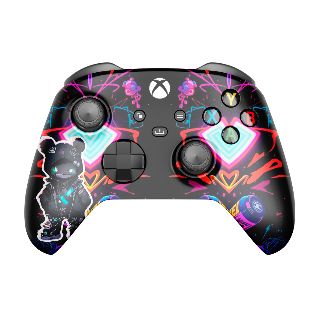 Controle Xbox Series Cyber Panda com Grip Stelf