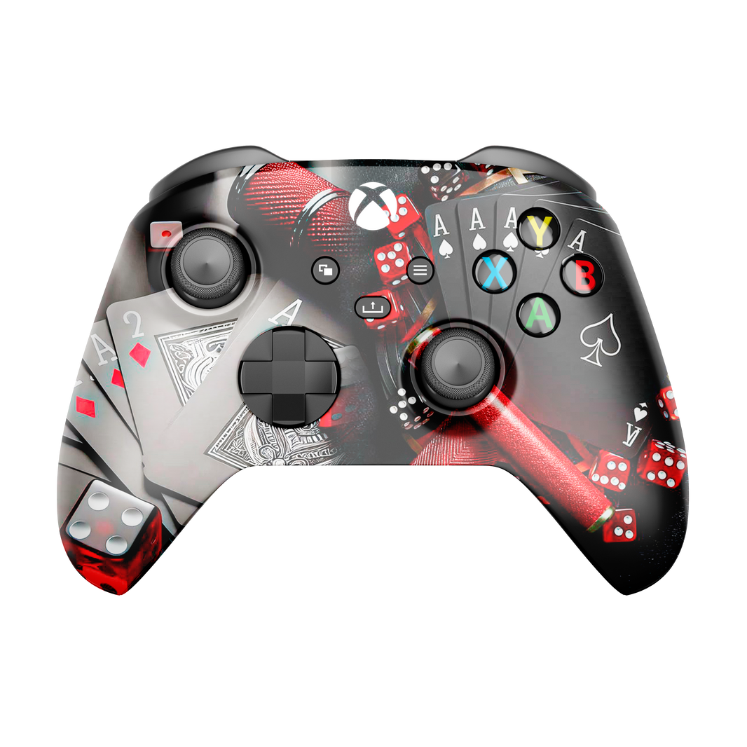 Controle Xbox Series com Grip Poker Stelf