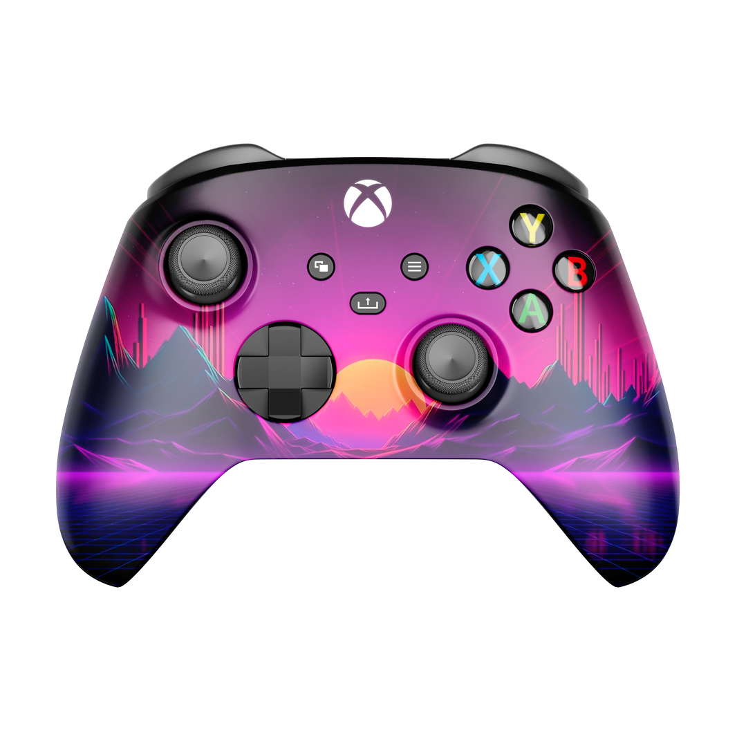 Controle Xbox Series com Grip Retrowave Stelf