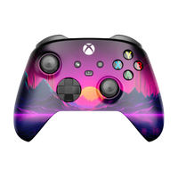 Controle Xbox Series com Grip Retrowave Stelf