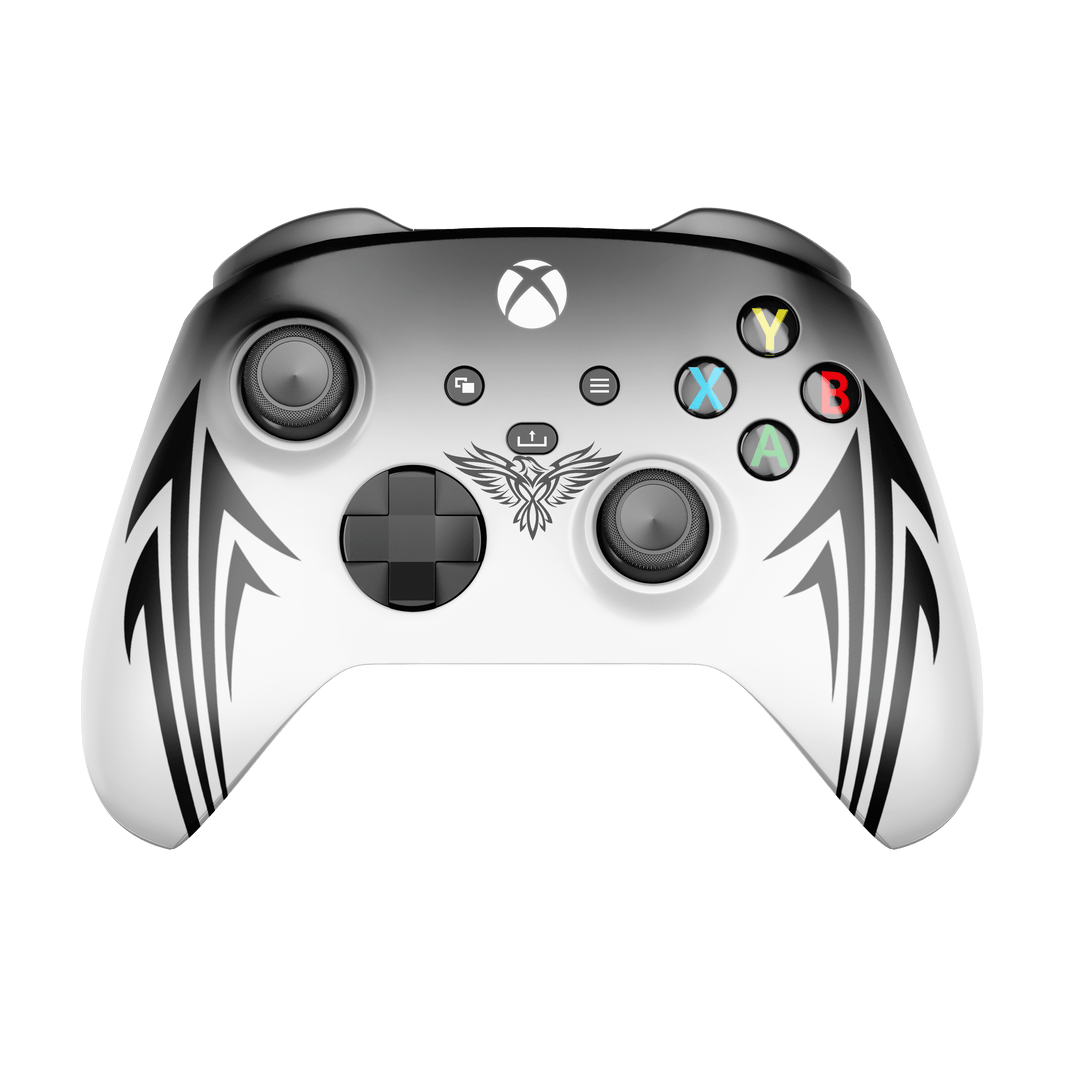 Controle Xbox Series com Grip Tribal White Elite Stelf