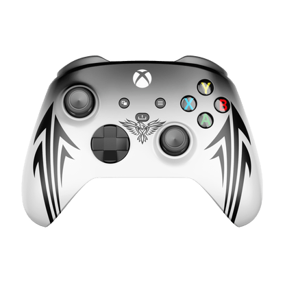 Controle Xbox Series com Grip Tribal White Elite Stelf