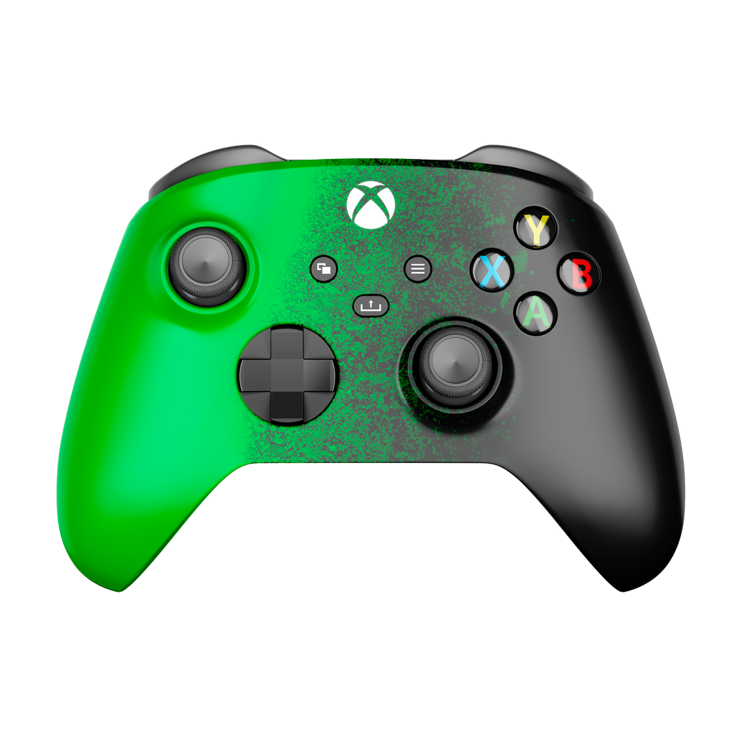 Controle Xbox Series com Grip Green black Elite Stelf