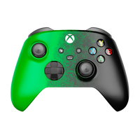 Controle Xbox Series com Grip Green black Elite Stelf