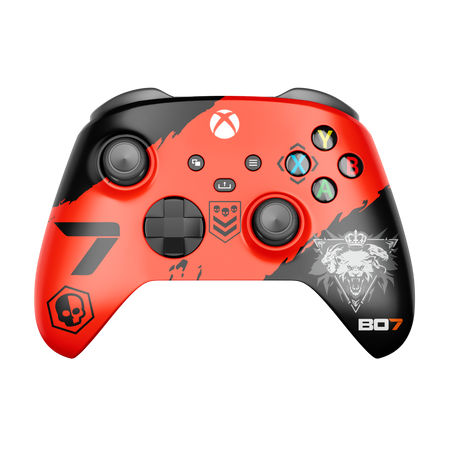 Controle Stelf Xbox Series Black 7 Edition Casual controle sem paddles