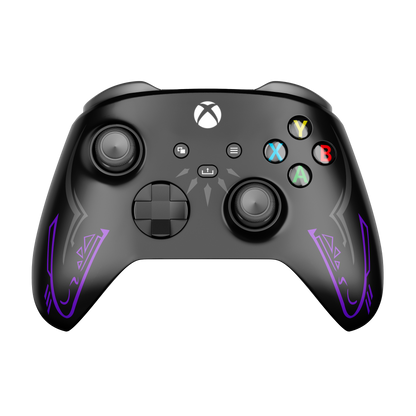 Controle Xbox Series Dark Panther com Grip Stelf (2 paddles)