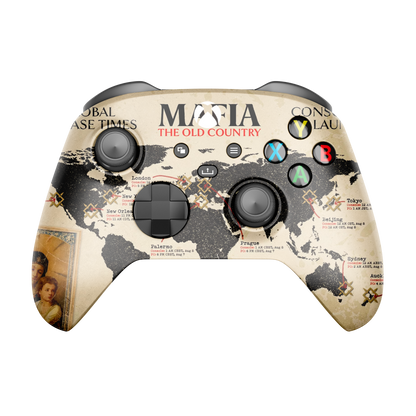 Controle Xbox Series MÁFIA com Grip Stelf (2 paddles)