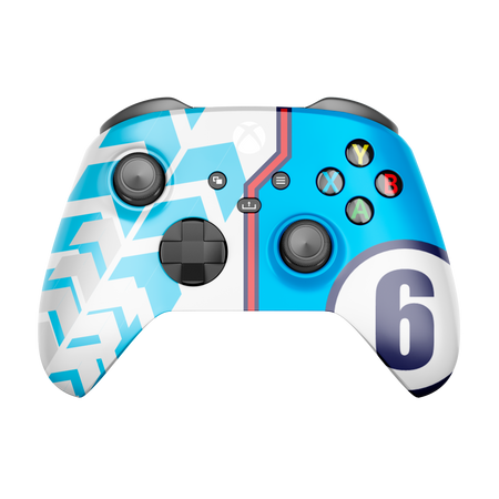 Controle Stelf Xbox Series Number Six Casual controle sem paddles