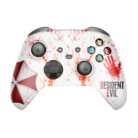 Controle Xbox Series RESIDENT com Grip Stelf (2 paddles)