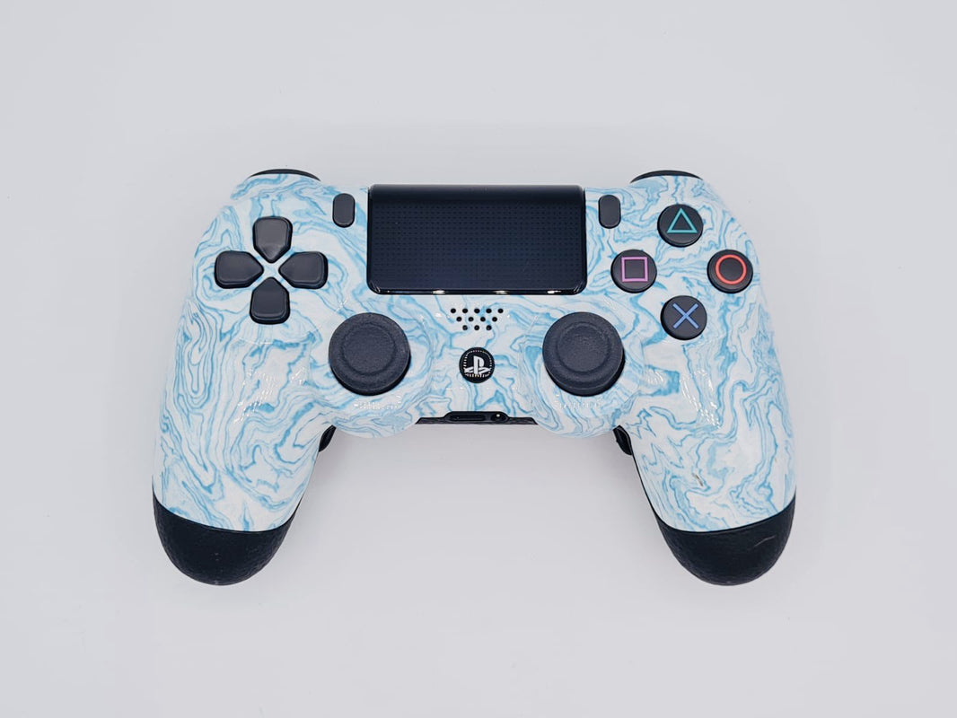 Controle Ps4 com Grip Platinum Liquid Stelf