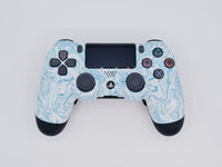 Controle Ps4 com Grip Platinum Liquid Stelf
