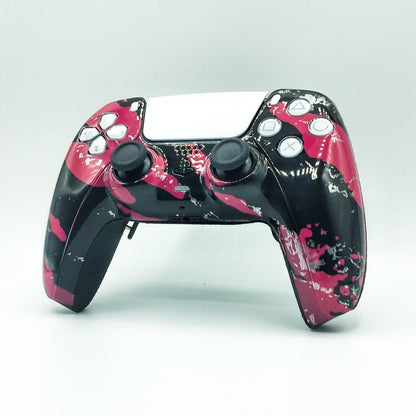 Controle Ps5 com Grip Abstract Pink Stelf