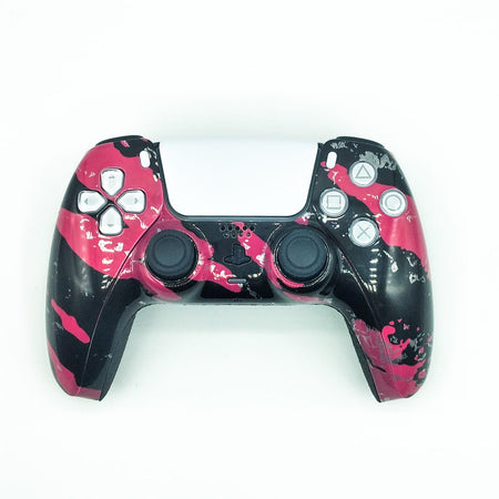 Controle Ps5 com Grip Abstract Pink Stelf
