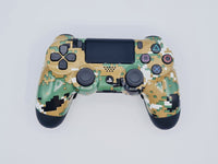 Controle Ps4 com Grip Modern Green Stelf