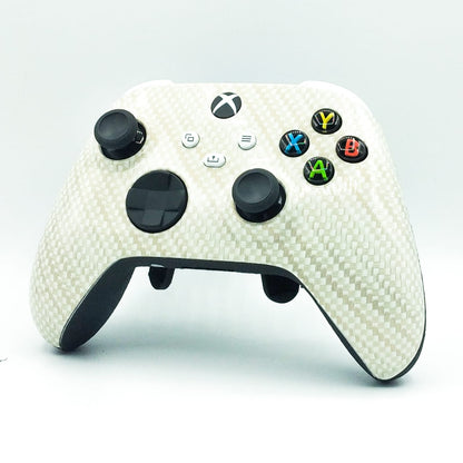Controle Xbox Series com Grip White Gold Elite Stelf