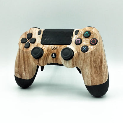 Controle Ps4 com Grip Wooden Stelf
