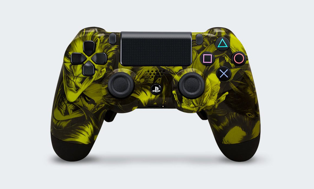 Controle Playstation Dualshock 4 Personalizado com Grip, Padles e Trigger Shot (foto frontal)