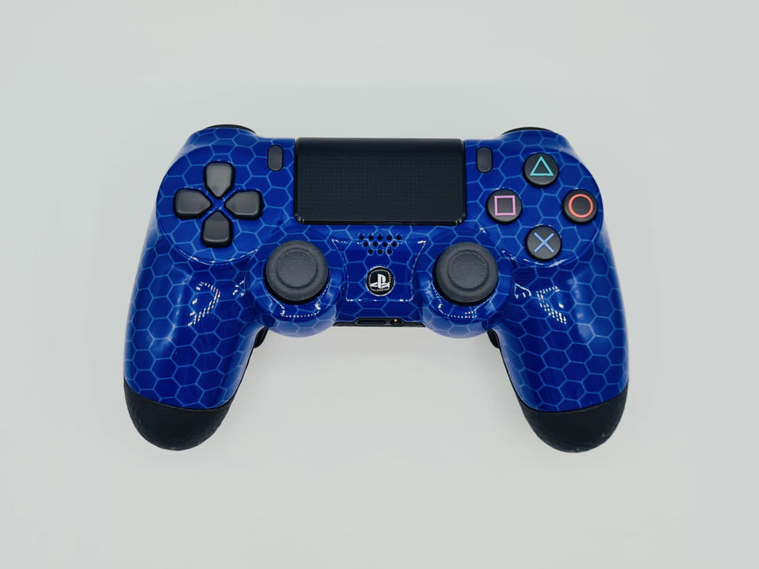 Controle Ps4 com Grip Blue Hive Stelf