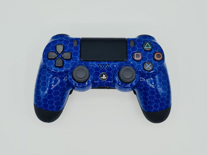 Controle Ps4 com Grip Blue Hive Stelf