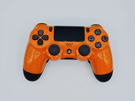 Controle Ps4 Orange Hive Casual controle sem paddles Stelf