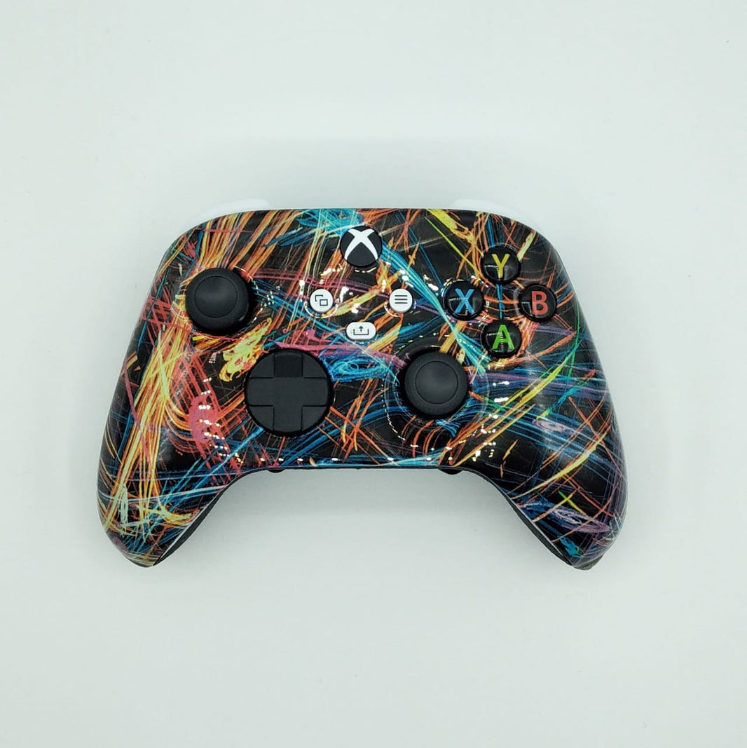 Controle Xbox Series com Grip Abstract Light Stelf