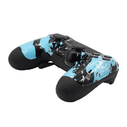 Controle Ps4 com Grip Abstract Cyan Stelf
