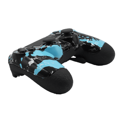Controle Ps4 com Grip Abstract Cyan Stelf